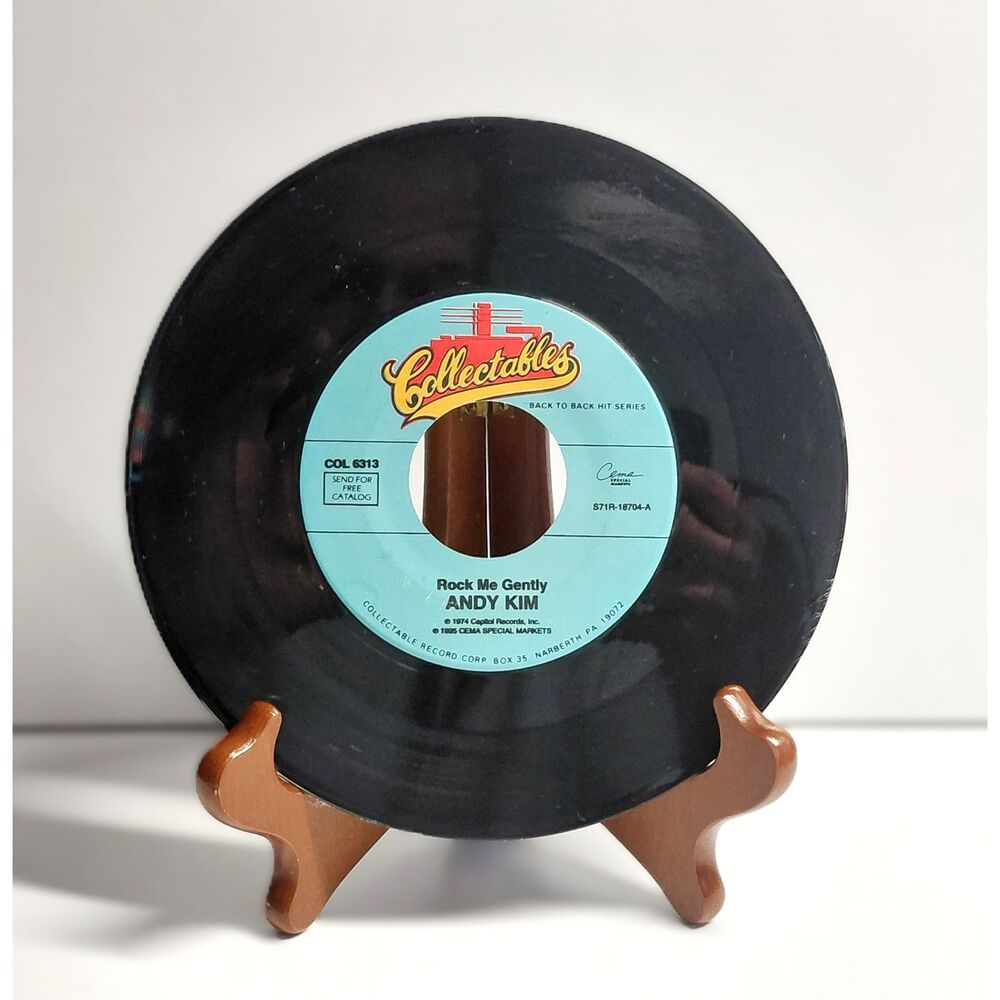 Collectables Hocus Pocus "Focus" / Andy Kim "Rock Me Gently" 45 RPM Vinyl Record